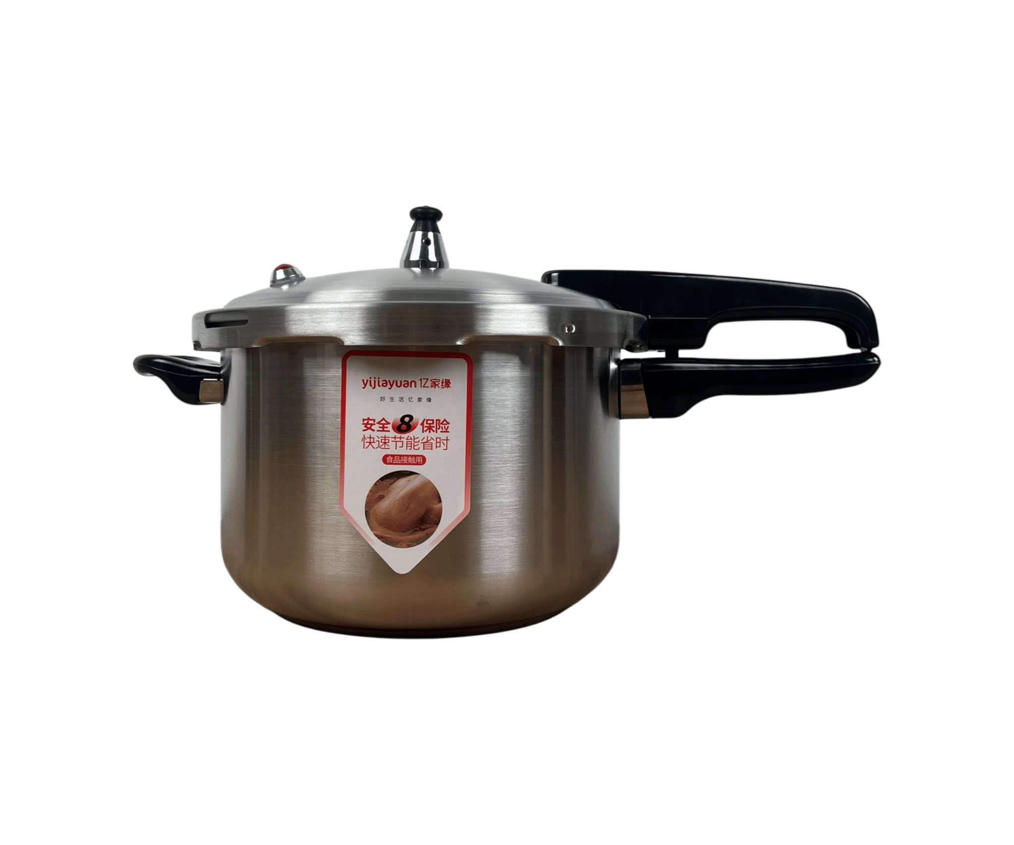 طهي اللحوم والدجاج بسرعة مع الحفاظ على الطراوة
سلق البقوليات (حمص، فول، عدس) بزمن أقل
تحضير الشوربات والمرق
طبخ الأرز واليخنات
مناسب للاستخدام اليومي في المطبخ المنزلي
المميزات
مصنوع من ستانلس ستيل مقاوم للصدأ ومناسب لملامسة الطعام
تصميم موفّر للطاقة يقلل وقت الطهي واستهلاك الغاز
غطاء محكم الإغلاق مع نظام أمان متعدد (8 مستويات أمان) حسب الملصق
مزوّد بـ صمامات أمان لتفريغ الضغط الزائد
مقبض طويل ومقبض جانبي مقاومان للحرارة لسهولة الحمل
قفل أمان يمنع فتح الغطاء أثناء وجود ضغط
توزيع متوازن للحرارة داخل القدر
مناسب للاستخدام على مواقد الغاز
الملاحظات
بلد المنشأ: الصين
السعة المذكورة: 4 لتر
القطر: 20 سم
السعر:35 الف


**إذا كنت صاحب هذا الإعلان وتريد حذفه لأي سبب، رجاءا أرسل رسالة إلى الدعم الفني**
