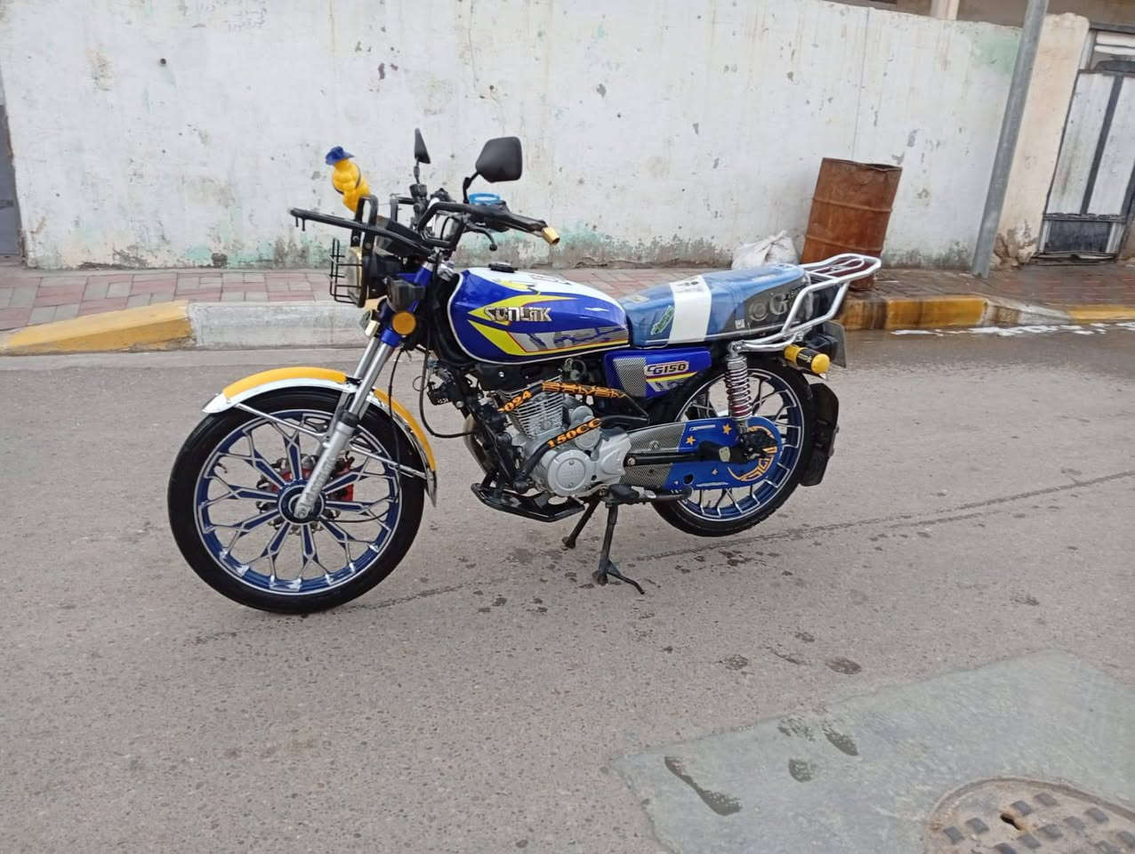 يا الله دراجه مسجل موديل 24بمليون و 850وبي مجال شي قليل اتصل على هاذه رقم ***********
