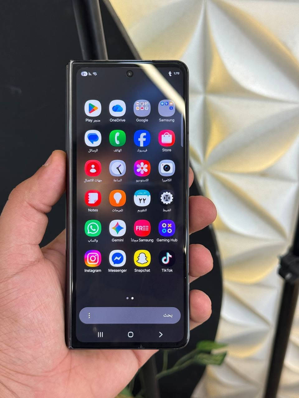 السلام عليكم
سماسونكGalaxy Z Fold4 للبيع جهاز نضيف بس بي مشكله بل شاشه الجبيره مرات متشتغل تشكل ابيعه هيج اما الباقي مابي عيب ذاكره256سعره 250وبي مجال رقمي ***********2 وذا اكو مراوس اراوس عادي
