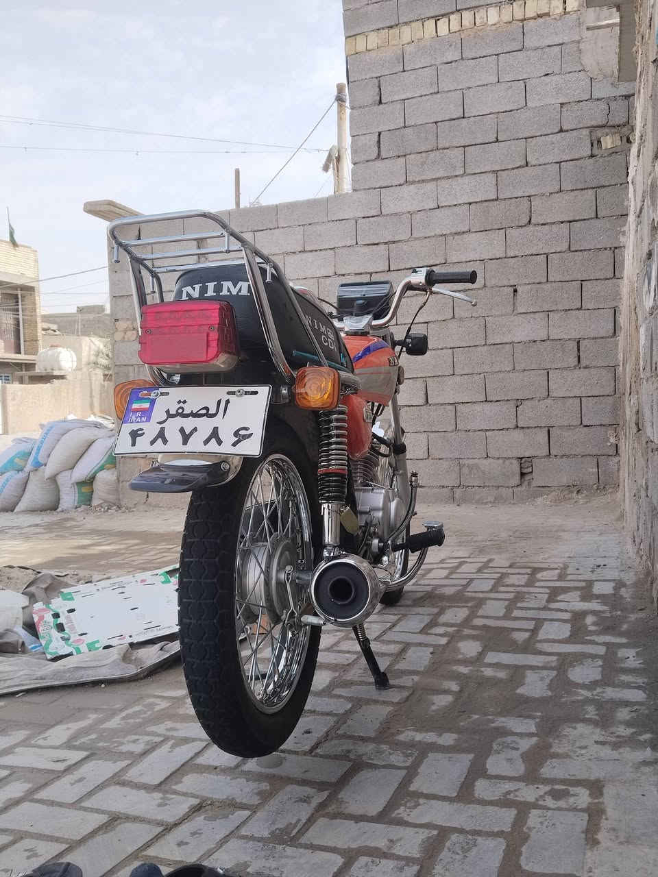 سلام عليكم عندي دراجه هاي ايرانيه من بغداد مراوس فقط ب بوليس وينطيني فرق رقمي واتساب وتصال ***********
