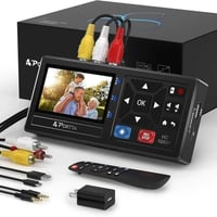 محول VHS • شاشة ٣ بوصة • تسجيل ١٠٨٠p