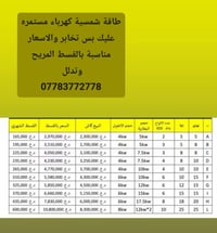 طاقة شمسية • كهرباء مستمرة • قسط مريح