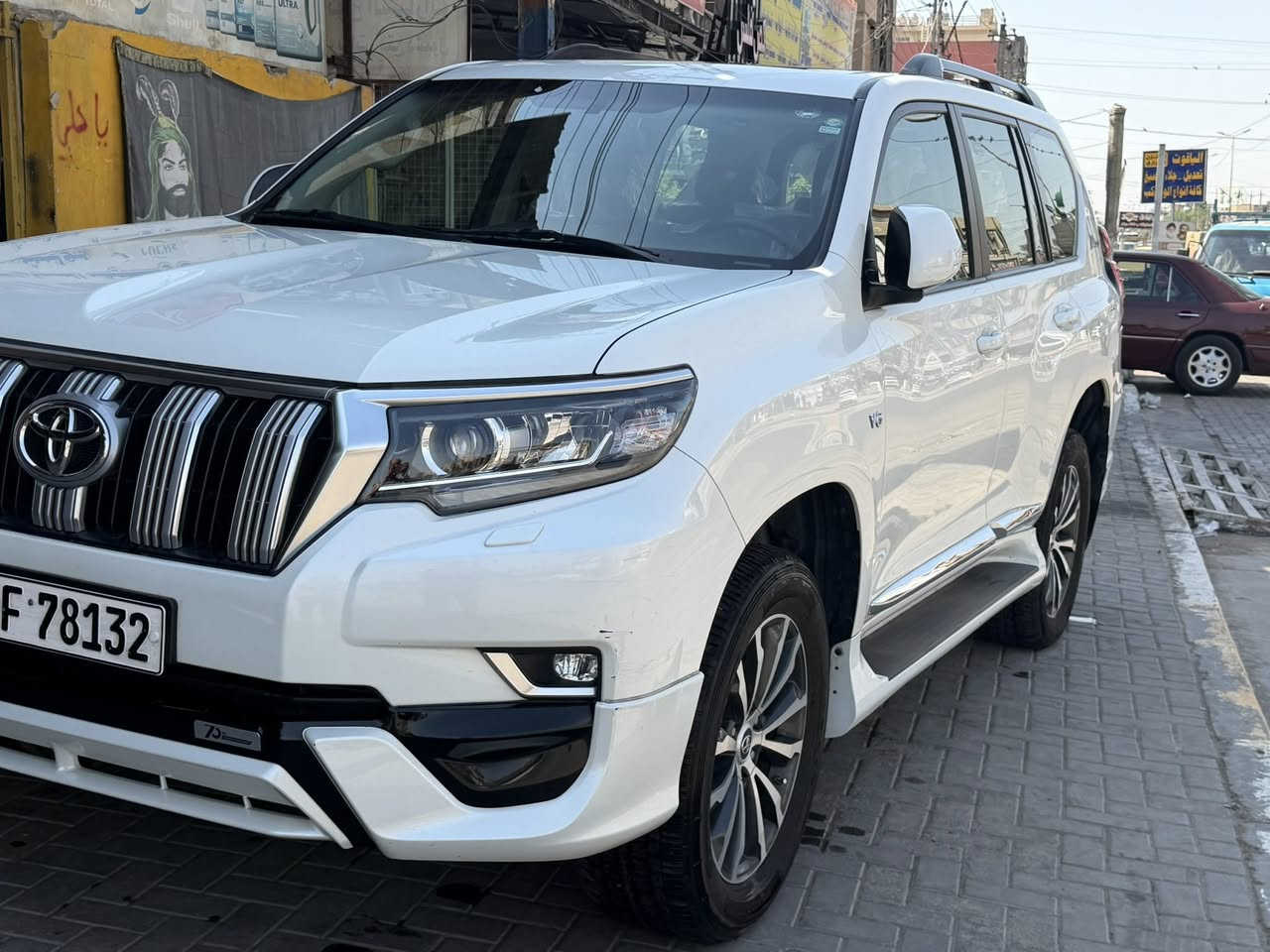 برادو 2022 للبيع
ساز
TX.S سبعينية
مواصفات معروفه ميحتاج اذكرهن 
فول مواصفات 
ماشية 56كم
السياره بيها 4 اصابع بارد بالجاملغ الامامي 
والباقي مكفول 
السعر 44 وبيها مجال 
رقم اربيل تحويل ثاني يوم
مكان السيارة بغداد حي العامل 
***********
