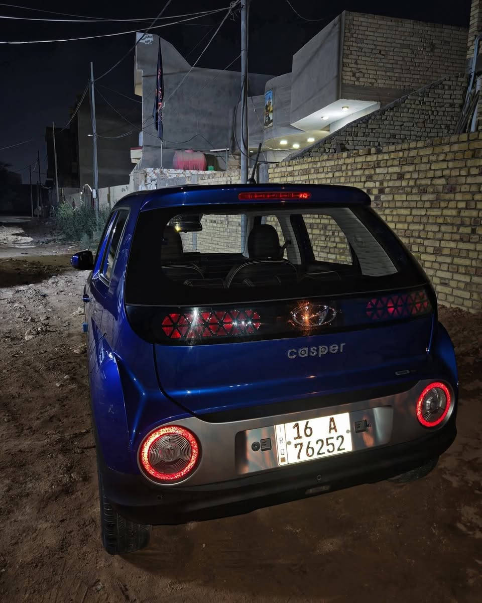 للبيع كاسبر 23
محرك 3سرندر
رادار سايق الي 
مري شفط 
داخل جلد اسود
حادثها بنيد مبدل فقط
السعر 105
وبيها مجال قليل 
رقم قادسيه 
انكليزي 
مداور ثاني يوم
***********
