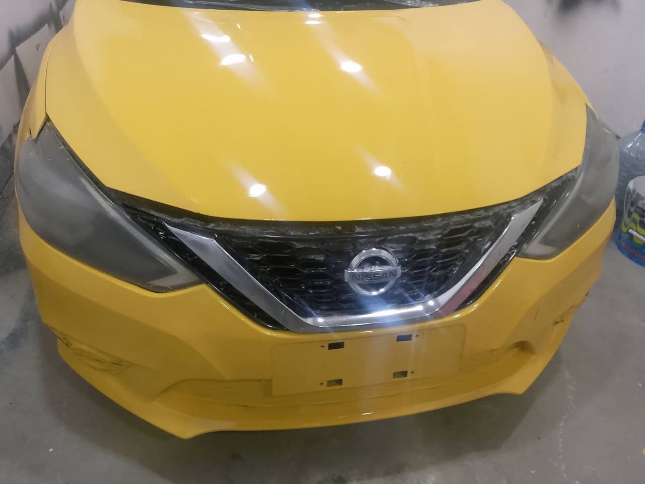 قبل وبعد صبغ بونيد دعاميه نيسان حمودي الصباغ ***********
