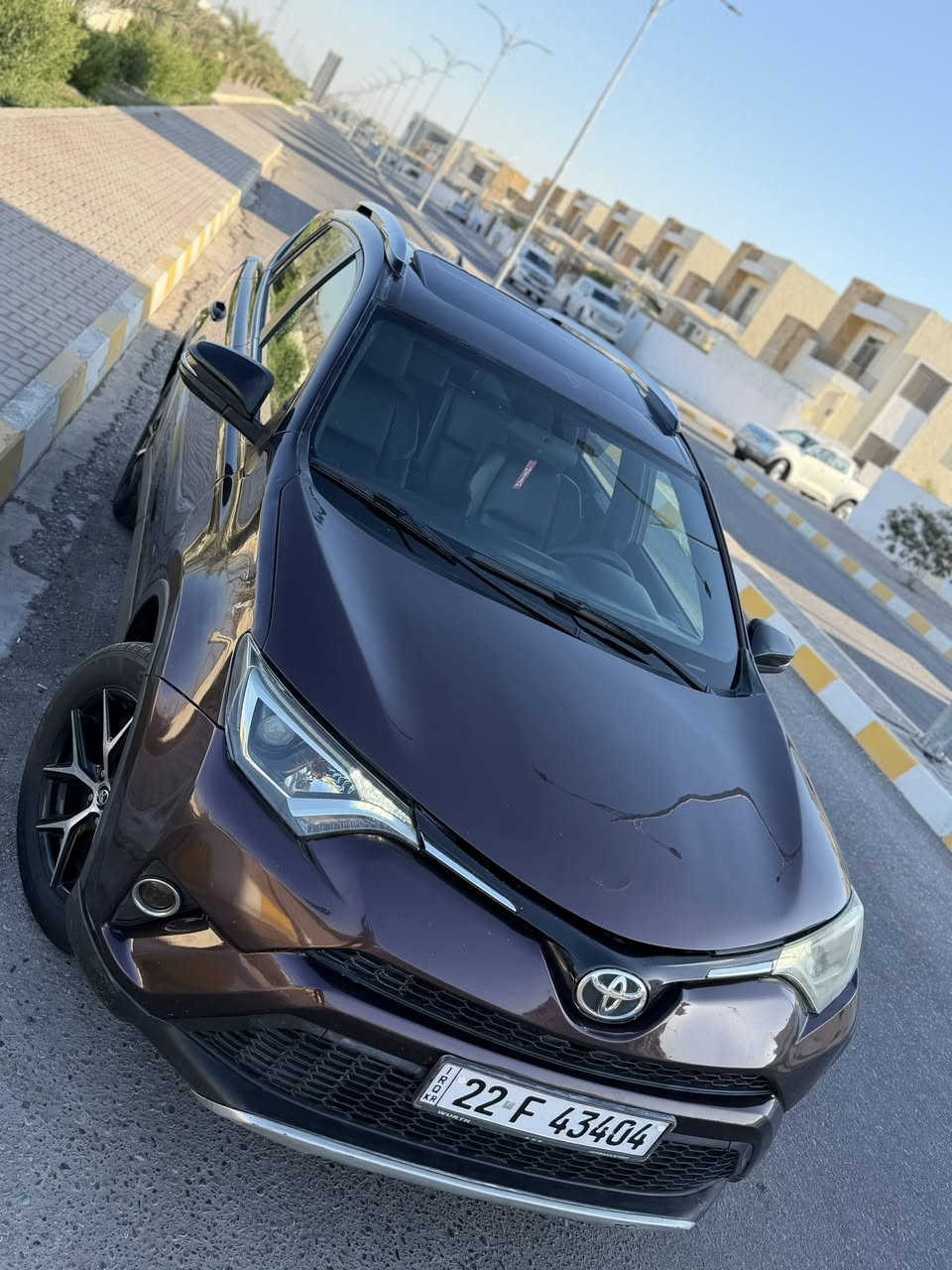 راف فور 2016
ماشية 120 
رقم اربيل بإسمي  
كير ومحرك بالشرط 
بصمة 
رادار 

نقطة عمياء 

جنطة شفط 

كشن كهرباء تدفئة مع تبريد 

فتحة بالسقف 

تبريد منفصل 

صور الضرر بالمنشور

جاملغ مع نص البنيد صبغ بدون ايرباك وبدون داخل بشرط 

المكان صلاح الدين تكريت

للإستفسار :- ‭***********‬
