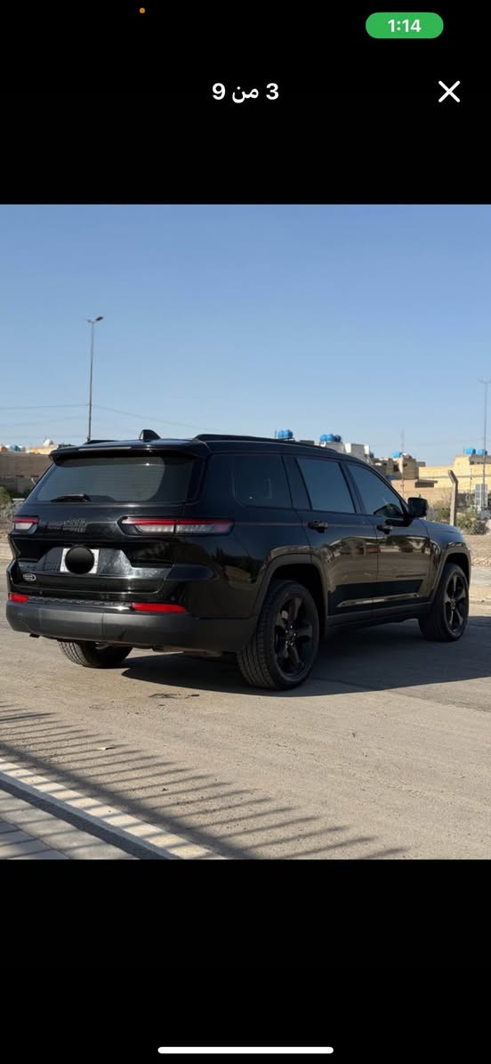 جيب  كراند شيروكي التديو بلاك توب موديل 2021  

فول مواصفات عدة الفتحة 

ماشية 55قابله للزيادة 

حادث من امريكا فقط بالباب الخلفي وره سايق بارد قليل 
ومنزل سونار وصور امريكا 

والباقي سياره كفاله سونار منزله ورقم شاصي هم منزله 

المواصفات 
محرك 6سلندر 3600
كشنات جلد كنتاره 
كشن كهرباء
صندوك كهرباء
كشنات هيتر وستيرن هيتر 
فول تحكم ستيرن
رادار امامي وقيادة ذاتية 
نقطة عمياء وتحديد مسار 
فور ويل 
 انارة الخارجية لد ولاين زينون 
شحن واير لس 
ابل كار بلي واير لس 
اشاير بالمري وهيتر المرايات الجانبية 
ويل حجم 20 
تشغل عن بعد 
 تبريد قطعتين 
السيارة رقم بغداد
💵السعر 280   تم تنزيل سعر لان متوازي على فلوس وسياره جديده ومناقصه برغي وقطره صبغ مابيه وسعره بي مجال @#@

📍مكاني بغداد المنصور

***********
