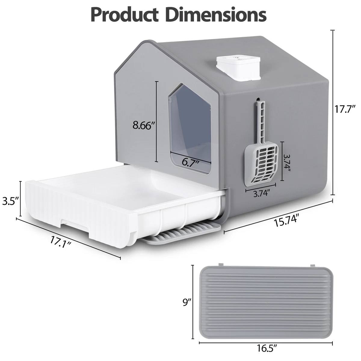 صندوق فضلات قطط كبير جدًا مغلق، عديم الرائحة، مضاد للتناثر، بغطاء وغطاء رأس.
35 الف


**إذا كنت صاحب هذا الإعلان وتريد حذفه لأي سبب، رجاءا أرسل رسالة إلى الدعم الفني**