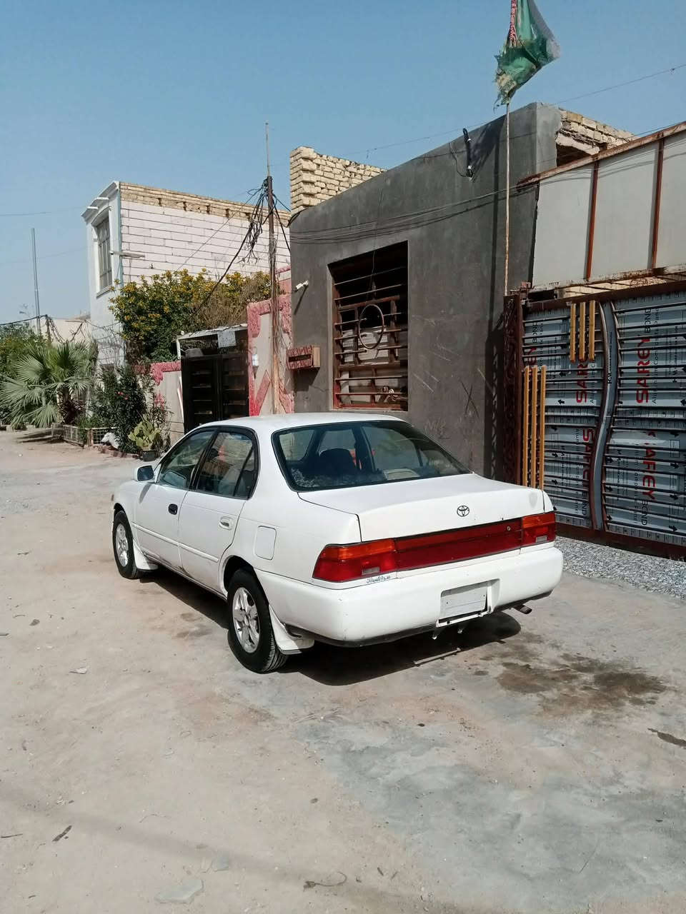 سلام عليكم كورلا للبيع مديل 1994 رقم بغداد تخم تاير جديد حداديه 90 بل ميه كير حاويه  مكينه 1600 السيارة بيهه صبغ بس الجاملغات الخلفيات العنوان الناصريه المركز رقم الهاتف ***********
