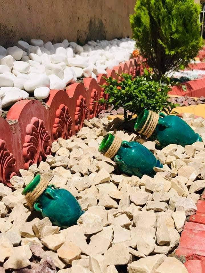 السلام عليكم شغل حدائق تطبيك شتايكر تطبيك حجر ملون زراعه ورود زراعه ثيل تصميم كامل لل حدائق رقم *********** @جنوب الموصل ناحيه الشوره
