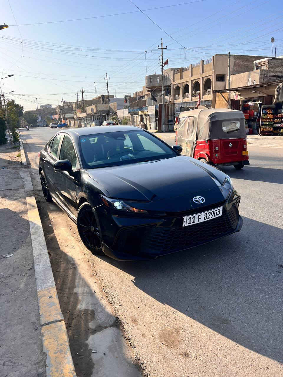 السلام عليكم من رخصة الأدمن سياره للبيع كامري هايبرد موديل ٢٥ وارد أمريكي الفئه SE سياره تجي فول مواصفات ماعده الفتحه السياره لون اسود بلاك رياضي فول مواصفات من كلشي رادارات حساسات اماميه خلفيه كامره شاشه رادار بل مرايه . لايت زنون كراسي كهرباء سبايدر خلفي رياضي الله شاهد السياره جديده مكان السياره بغداد الحرية السعر ١٧٠ وبيه مجال للطيبين تره بسعر كورلا الله شاهد للاستفسار ***********
