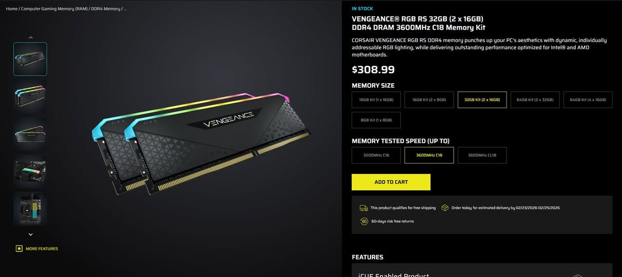 ram corsair vengeance 32g (16*2) ddr4 3600mhz c18

RGB

نظيف جدا و من افضل البراندات

السعر 250 الف قفل 

مكاني بغداد - الحريه 

ما عندي توصيل مربوط عل تجميعتي يعني عل فحص


**إذا كنت صاحب هذا الإعلان وتريد حذفه لأي سبب، رجاءا أرسل رسالة إلى الدعم الفني**