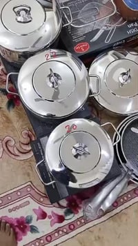 كوركماز • قدور ستانلس ١٨/١٠ • بايركس