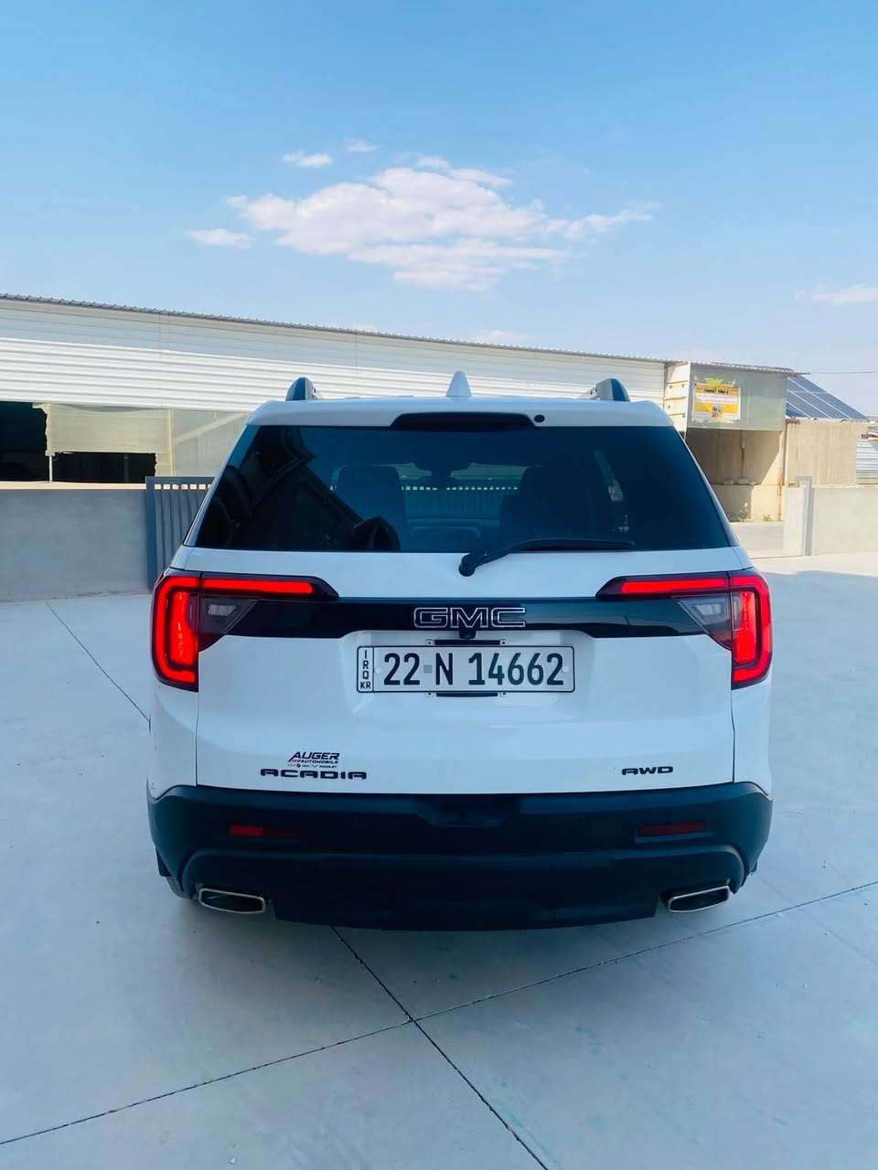 Gmc اكاديا
موديل 2023
حادثها بوند فقط
بدون داخل بدون ايرباك
أرقام سنويه جديده
كير محرك شرط
سياره كامله و جاهزا
سعر 224 مجال
***********
