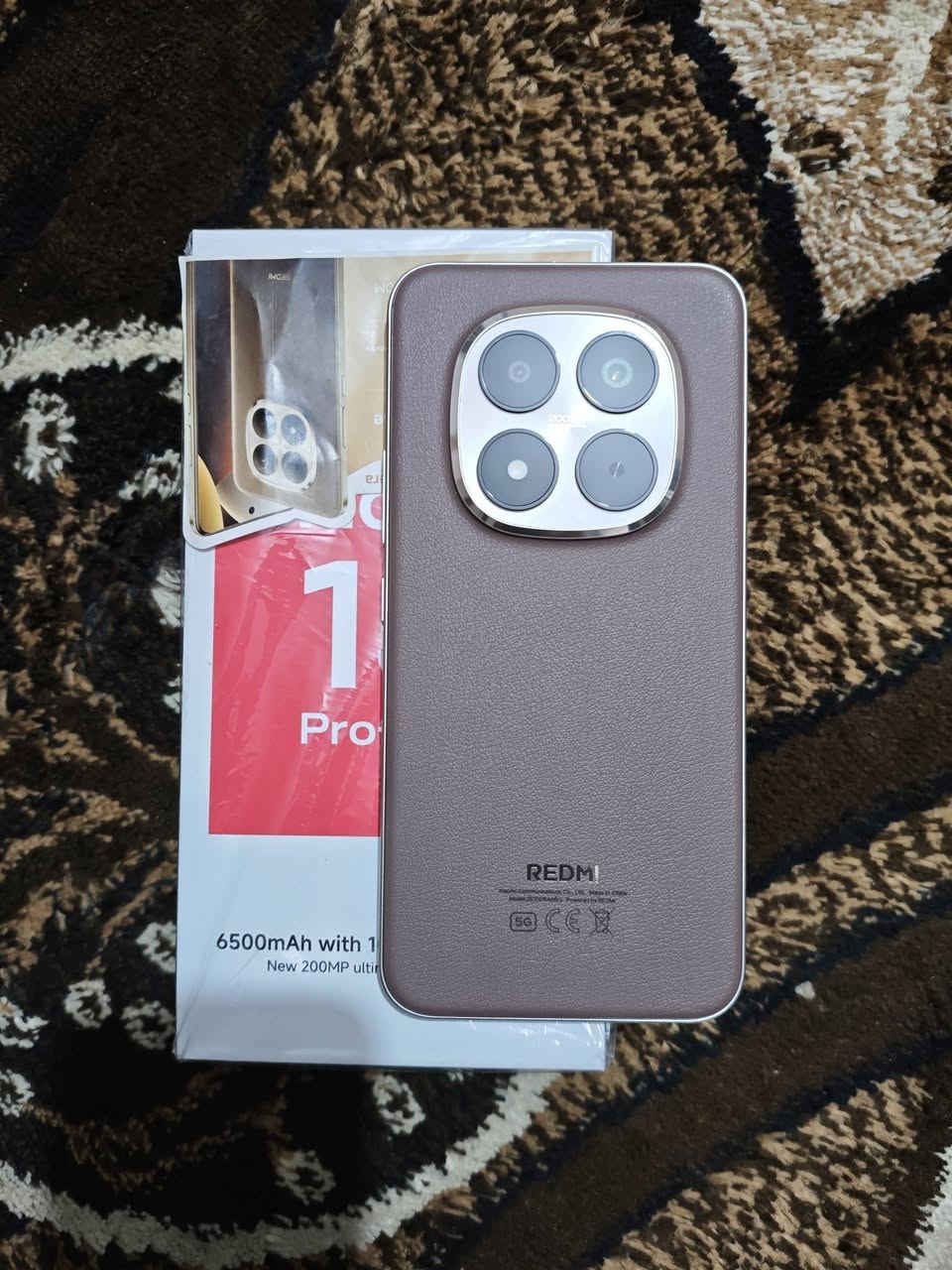 نوت 14 پرو پلاص بعده بلزگة الشركة 
مستخدم أيام
كامل الملحقات
الذاكرة 512
الرام 12
صحة البطارية 100
عدد دورات الشحن 7
الشاشة أمولد منحنية
يدعم الشحن السريع بقوة 100 واط
للبيع بـ 525
أو للمراوس
مكاني بغداد

رقم الهاتف
***********
