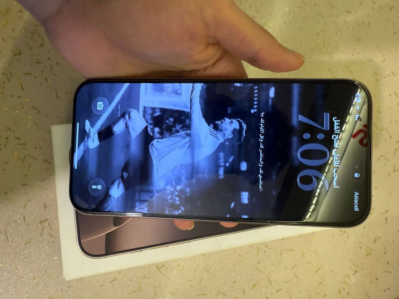 سلام عليكم 
يفون 16 برو ماكس الذهبي      
مدة الاستخدام  5 اشهر بطاريه 99 صار يوم واحد من نزلت شخط  مابي 
ولا واكع ولا كلشي بي بي أوراق شراء 
نظيف من كلشي 
السعر مليون و350 كلشي ما ينزل من عنده كسرت بسعره
لن محتاج بس شراي يعلق مكان بغداد الزعفرانية


**إذا كنت صاحب هذا الإعلان وتريد حذفه لأي سبب، رجاءا أرسل رسالة إلى الدعم الفني**