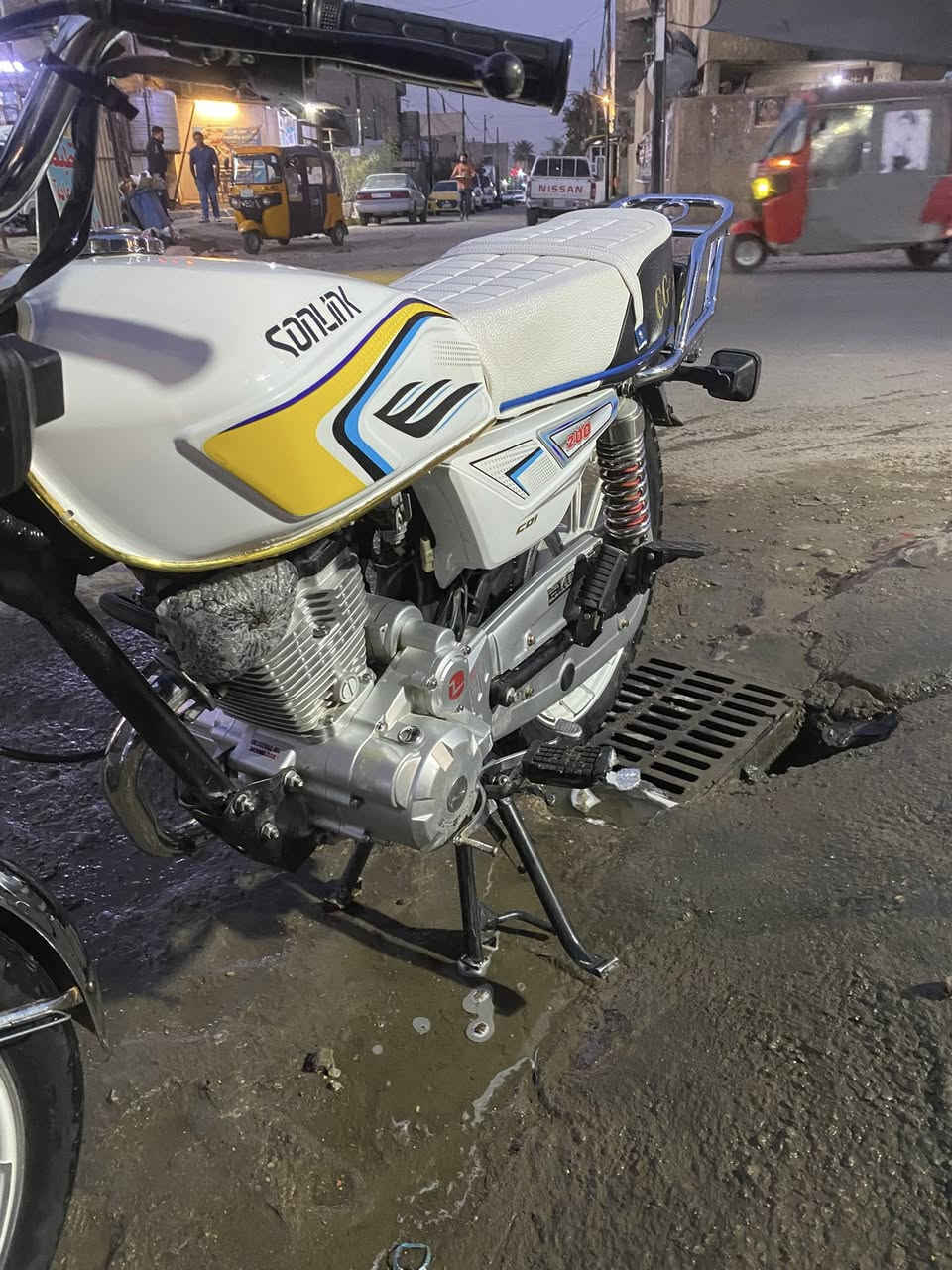 ‏سلام عليكم دراجة للبيع إيران موديل 25 كفالة العامة برغي مع أعوز نقص السعر 750 عنواني بغداد الكم ***********￼
