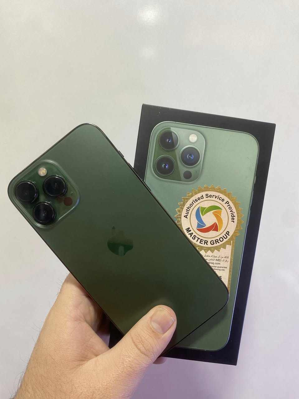 13 برو ماكس لون زيتوني ماستررر شرق اوسط
ذاكرة 256 
بطارية 83‎%‎ 
النظااافة اللف بل مية 

مكاني بغداد 

السعر 700 الف


**إذا كنت صاحب هذا الإعلان وتريد حذفه لأي سبب، رجاءا أرسل رسالة إلى الدعم الفني**