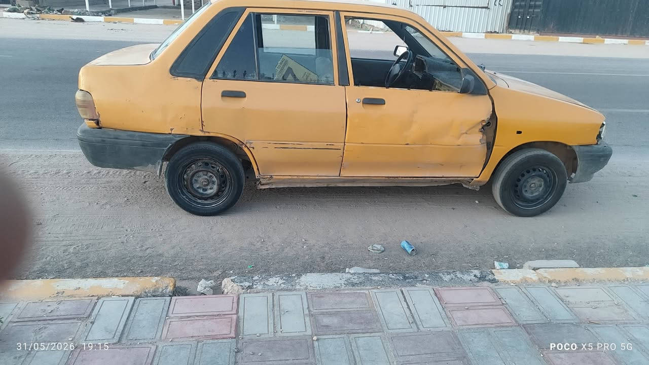 السلام عليكم سايبه مديل 9مكينه خير من الله الكير الرابع يفلت شواصي مكفولاات حداديه جديد تخم تاير جديد بيه باب مو حلو يريد تبديل امبين بصوره سنويه اصليه راعيه غالق موبايله سياره وترايك وين مايعجبك رقم كربلاء الماني مكاني كربلاء قرب الوادي رقم ***********السعر 6ونص قفل ولي مايعجبه السعر الايتصل
