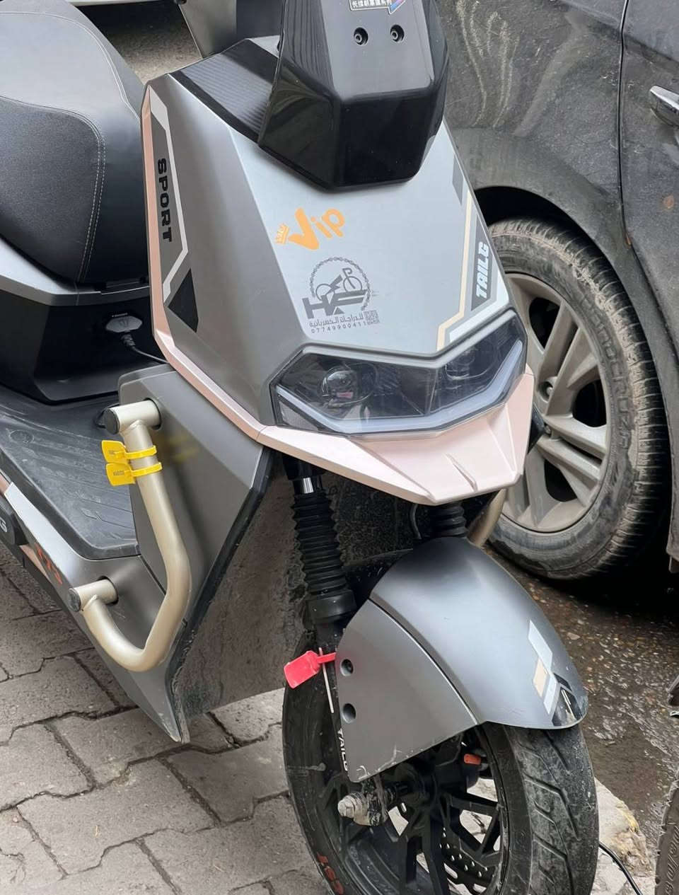 متاح درجة معروفه ب tallg معروفه
دراجه شحن كامله ما ناقصه اي شي 
مواصفاته... 
ملف 2000w
سرعته حقيقي 75 
لايت عالي ناصي رماش
منفذ usp 
رماش 
دبل اشاره 
ملاحظه / شاحنه وياه اصليه  
3 نمر 
دراجه بيه شلعه و معدل قوي 
تمشيك ب شحنه وحده 75k
سعر,950 بيه مجال بسيط 
عنوان بغداد شعب 
الاتفسار ***********
