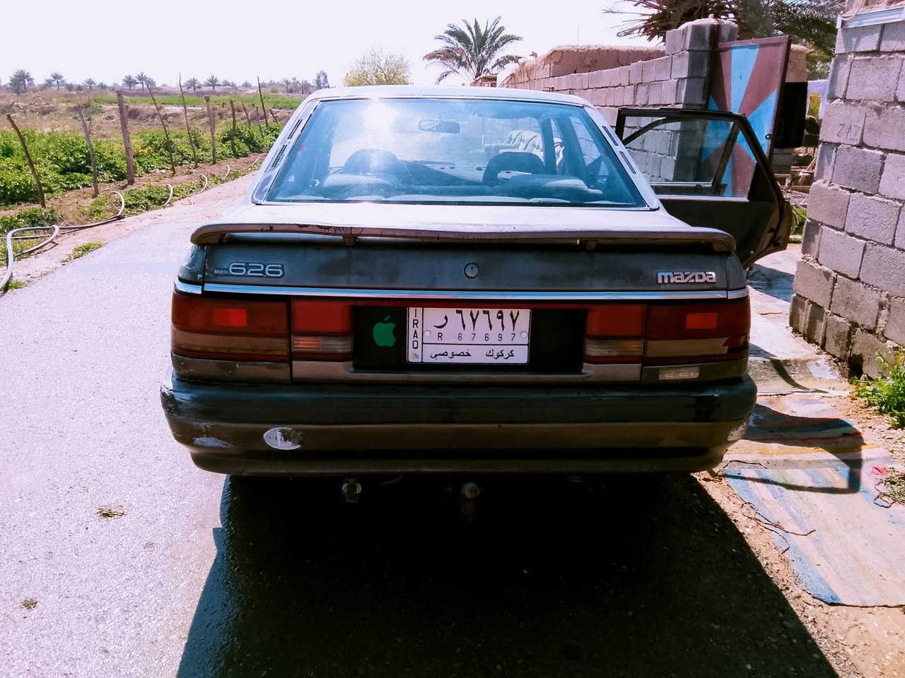 سلام عليكم 
للبيع مازده 626 محرك12بخ كير محرك بشرط بس المشط بي نضوح سيارة ترايك وين مايعجبك رقم كركوك بسمي موقع ديالى شهربان السعر32   ***********
