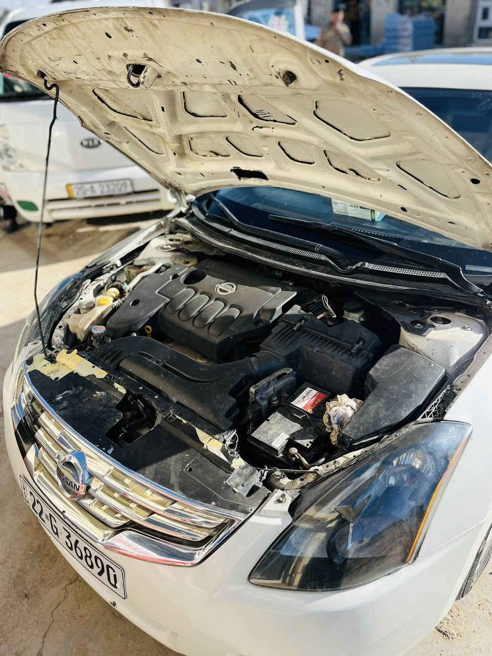 نيسان التيمه 2012رقم اربيل 2030محرك 2500كير مبدله حاويه قبل سبوع سياره مكفوله كفاله عامه ضرر نص قطعه بس صبغ عام لن لونه صدفي والسياره تخم تاير حداديه جديده فول مرصفات أربع بصمات شرط التحويل مكانه ديالئ ناحيه العظيم ((***********
