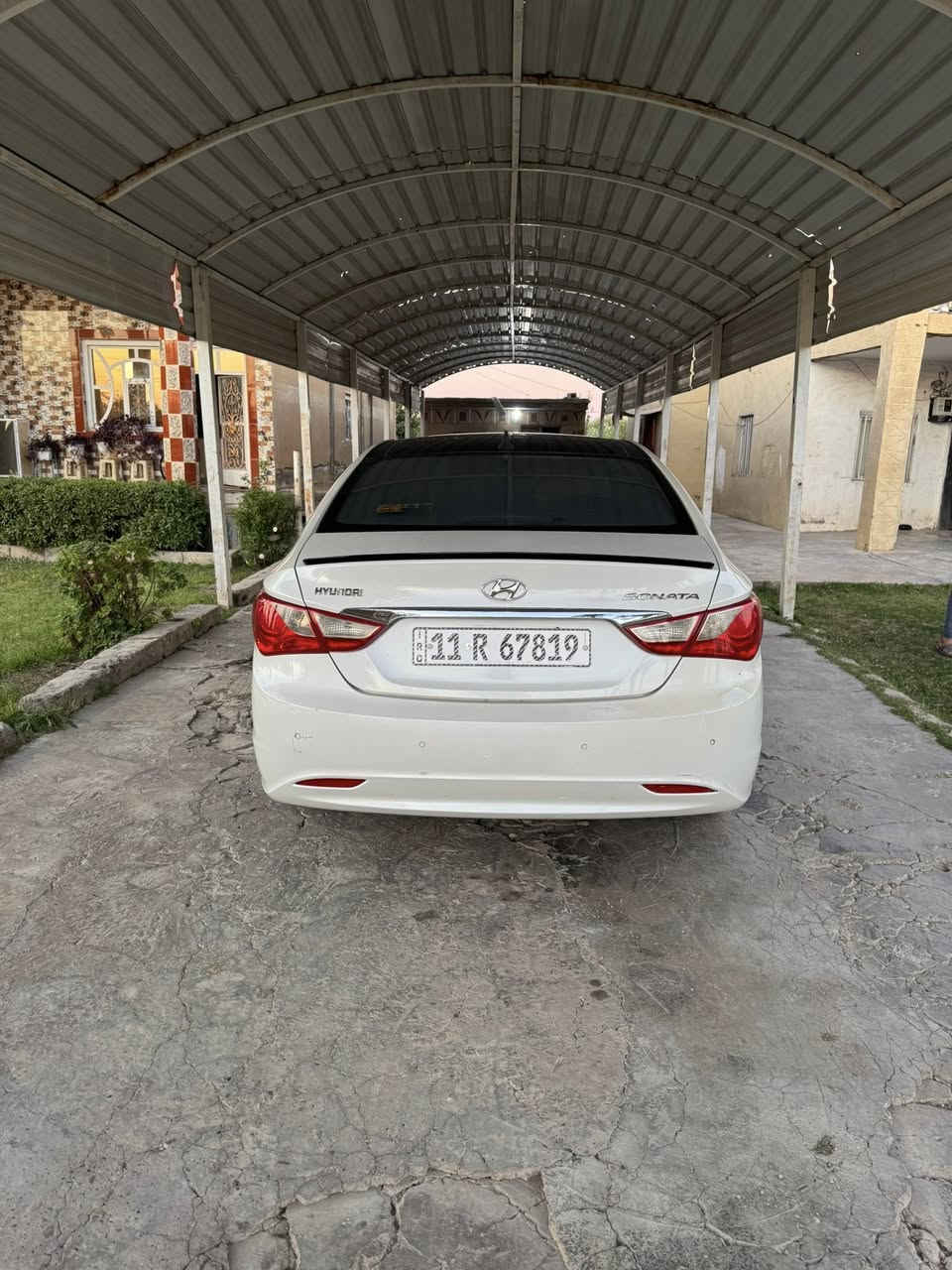 السلام عليكم
سوناتا2011 خليجي رقم بغداد تحويل ثاني يوم بيها شبر بارد فقط سياره فوول مواصفات واحد على واحد كير محرك بالباكيت صدر امامي خلفي بالباكيت تخم تاير جديد ماشيه 132ألف السياره جديده بمعنى الكلمه السعر130 وبيها مجال بسيط
العنوان صلاح الدين بلد 
للاستفسار ***********
