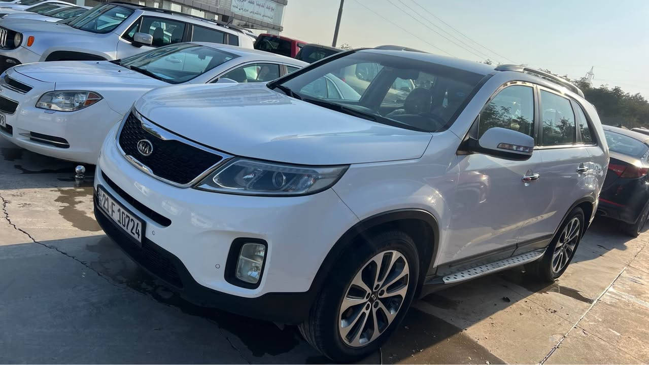 كيا سورنتو شكل 2014 خليجي محرك 2400 دوش  بصمة ويل 19 تحكمات 7 راكب 3 مقاعد تبريد حساسات لد اشاير بالمرايه مرايات شفط ماشيه 110كم فحص السونار بالمنشور سعر160$ *********** كالار, السليمانية
