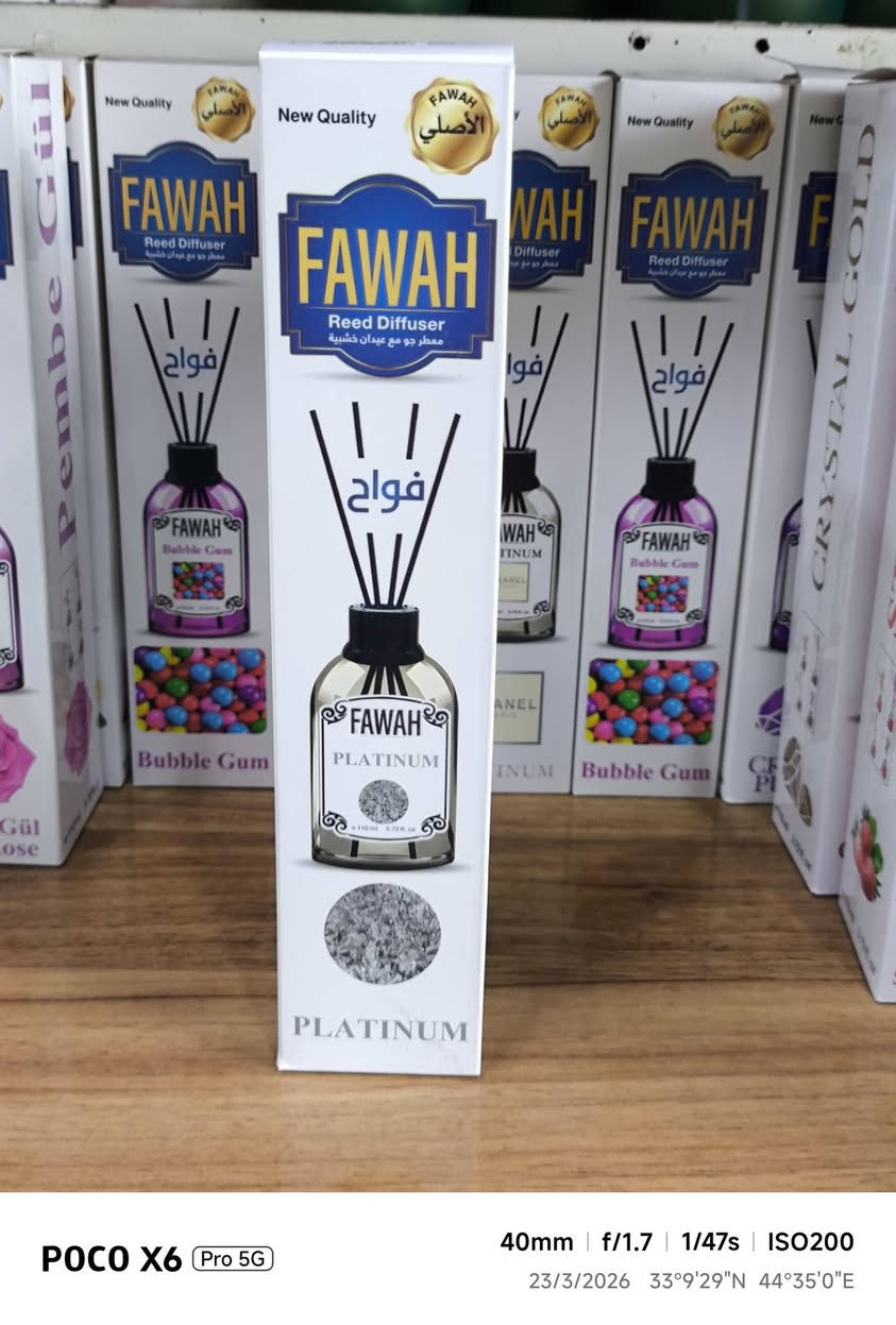 عرض خاص ولفترة محدودة! 🔥
دلل حواسك ووفر أكثر مع عروضنا الحصرية:
✅ سعر القطعة الواحدة: 5,000 دينار فقط.
✅ قطعتين بسعر: 8,000 دينار 
✅ 3 قطع بسعر: 12,000 دينار فقط.
🚚 خدمة التوصيل متوفرة! *********** 
لا تتعب نفسك، نصلك أينما كنت. اطلب الآن واجعل مكانك يفوح بالجمال.
📍 للحجز والاستفسار:
يرجى مراسلة الصفحة (الخاص) أو ترك تعليق وسيتم التواصل معكم فوراً.
#معطرات #الفواح #ديكور #انتعاش #عروض #توصيل سريع  #المنزل #المكتب #سيارات
