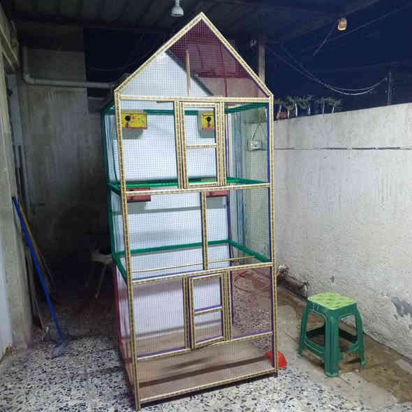 قفص جديد غير مستعمل طول2مترو30
جبهة متر
نزال 80
سعر100عنوان بغداد قضاء الحسينية قفص روعة ***********
مراجيح عدد2 ترايش عدد2بيوت عدد4 احلا من الصور بهواي
