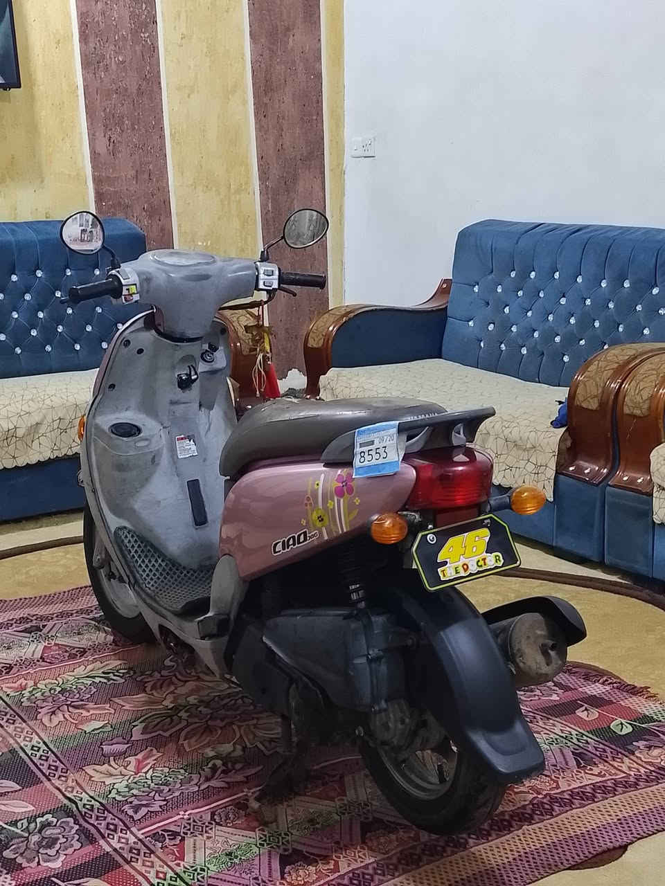 سلام عليكم دراجه فله للبيع دراجه جديده وخير من الله بلاديه مكينه مامفتوحه نقصه فقط دابلات اماميه فقط كلها شغاله مابيه اي نقص نص نكره سعر 660 وبيه مجال حك جيه موديل 2011 مكان مسيب هاذه رقمي للشراي ***********
