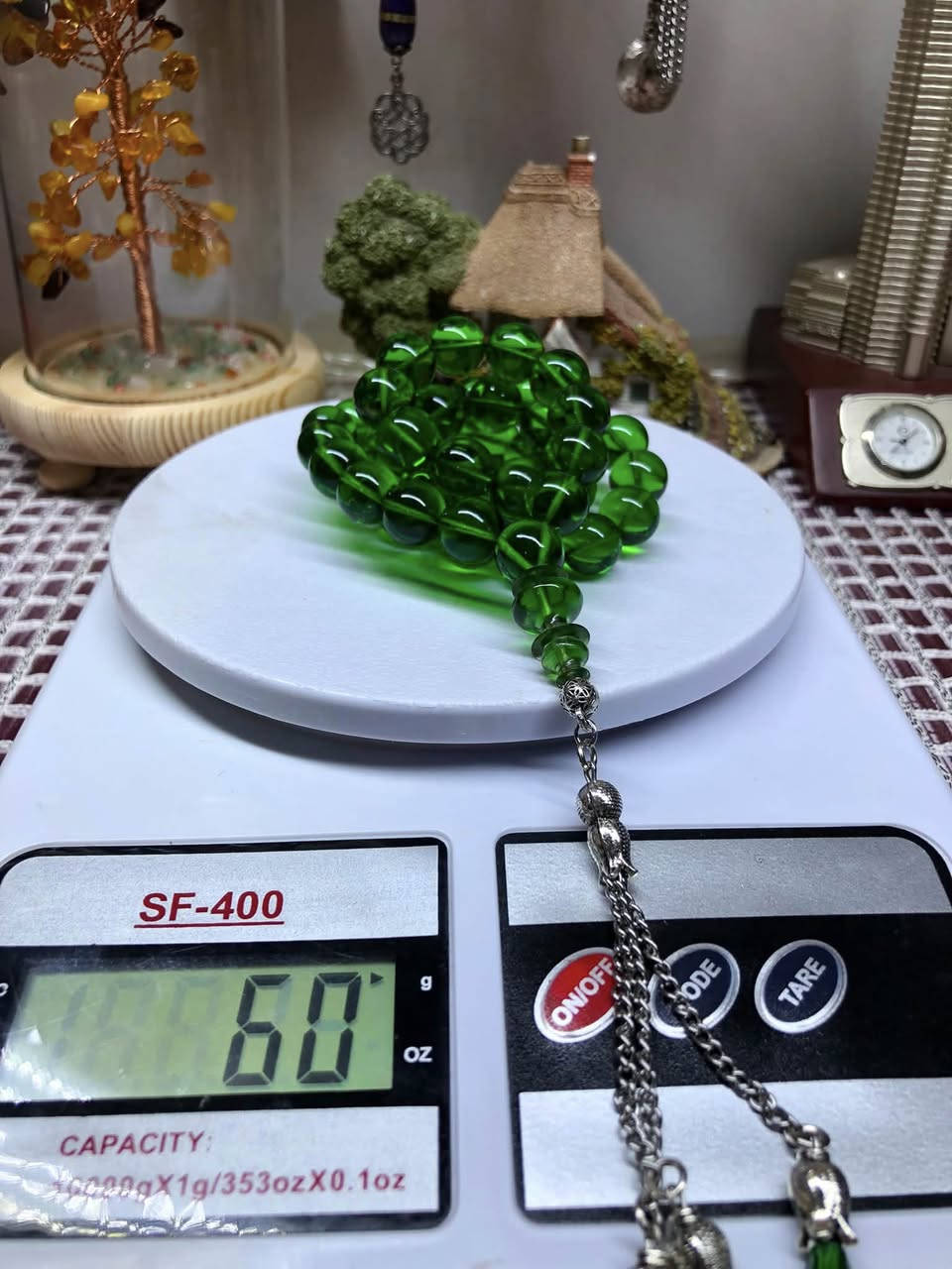 السلام عليكم 
مسباح سندلوس لون 🌿 ريحاني مميز خامه اصليه جراخة اماني كركوشه انتيمون مغطس بالفضه خامه وفخامه واجمل من الصور 
الوزن ٦٠ غم القياس ١٢ العدد ٤٥ خرزه 
السعر ٣٥ الف يتوفر خدمة توصيل كافة المحافظات ٥ الاف


**إذا كنت صاحب هذا الإعلان وتريد حذفه لأي سبب، رجاءا أرسل رسالة إلى الدعم الفني**