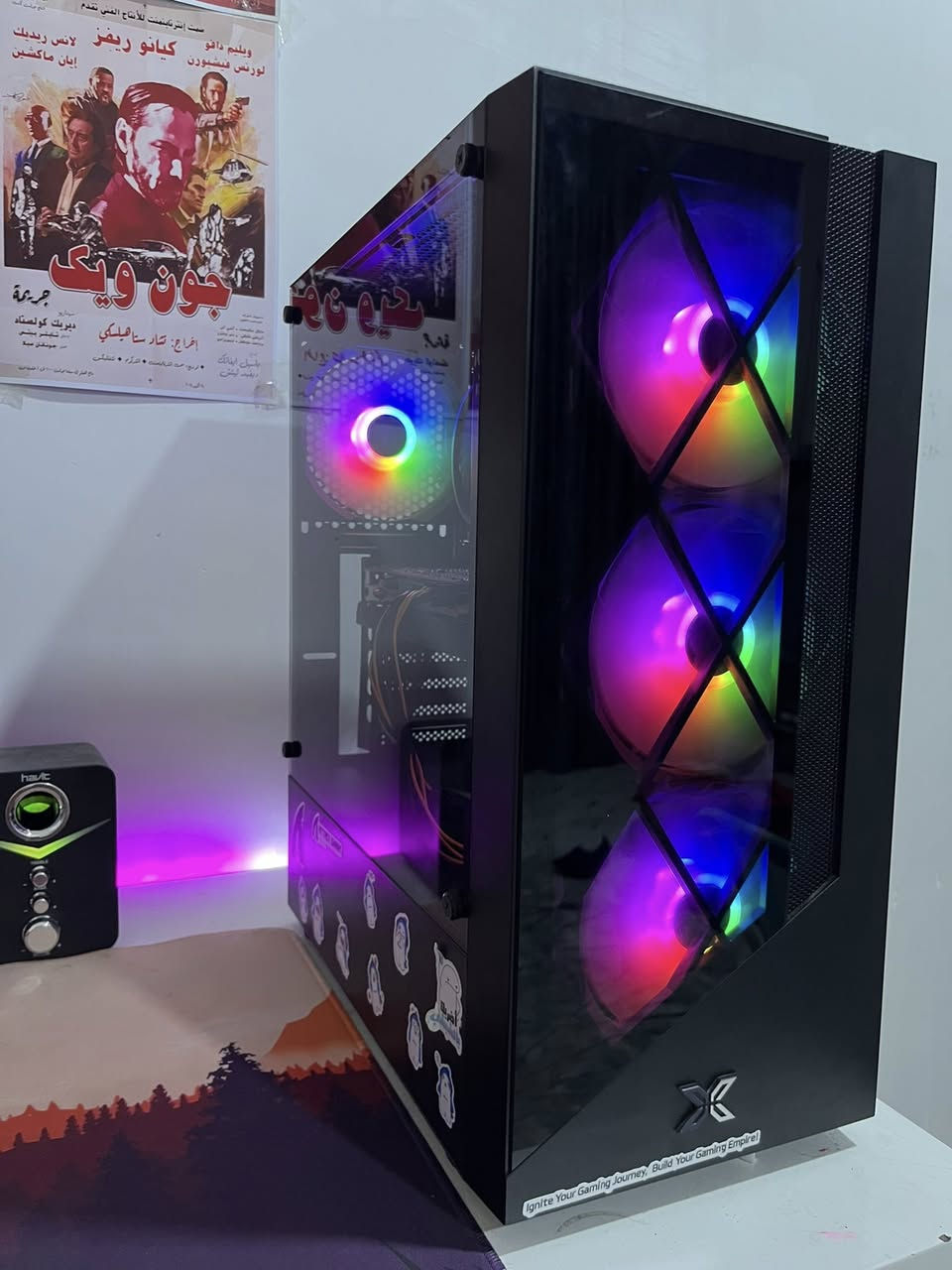 حاسبة كيمنك (Gaming) نظيفة جداً - وموصفات متكامله🔥🔥🔥 •

 المعالج (CPU): Intel Core i5-10400 (جيل عاشر، 12 مسار - أداء جبار).

• كرت الشاشة (GPU): AMD Radeon RX 580 8GB (النسخة الكاملة، أداء عالي بالألعاب).

• الرام (RAM): سعة 16GB DDR4 بسرعة 3200MHz (نظام Dual Channel لسلاسة تامة). 

• التخزين السريع (SSD): هارد 128GB SATA (لإقلاع الويندوز والبرامج بـ 10 ثواني).

• التخزين الإضافي (HDD): هارد 500GB (للألعاب والملفات الكبيرة).

• المذربورد: Gigabyte H410M (مستقرة وتدعم التطوير).

 • النظام: Windows 11 الأصلي (مفعل ومدعوم بالكامل). • 

.✅ الأداء: تشغل ألعاب (Warzone, PUBG, CS2, Battlefield) بفريمات عالية ومستقرة جداً.

• ✅ النظافة: استخدام منزلي نظيف جداً، الكيس بارد وتهويته ممتازة مع إضاءة RGB.

• ✅ الجاهزية: الحاسبة كاملة التعريفات ومنصبه، استلم فوري

✅فحص pc وتجربة الالعاب  واداء تجميعه على الالعاب

✅موقع (حله-بابل) سيف سعد 

ورقم (***********)اتصال على هذا رقم واتساب

.السعر575الف وبيهة مجال بسيط
