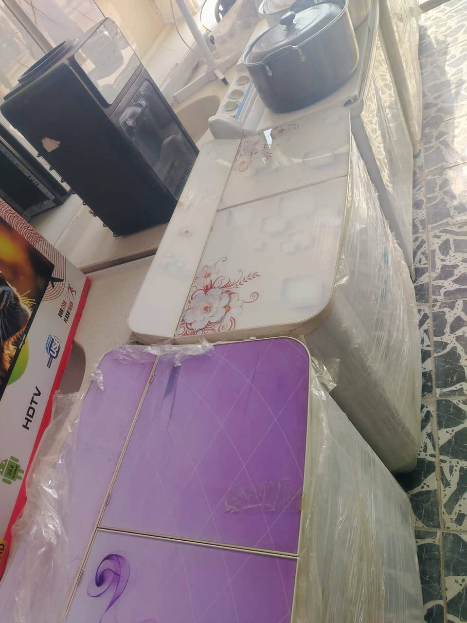 وصلت وجبه من الفارات الاوربيه 
غسالات بلازمه برادات كلشي متوفر يمنه واهلا وسهلا بيكم 
📢 مزاد أبو حمزة للأثاث المستعمل 📢
شارع 40


**إذا كنت صاحب هذا الإعلان وتريد حذفه لأي سبب، رجاءا أرسل رسالة إلى الدعم الفني**