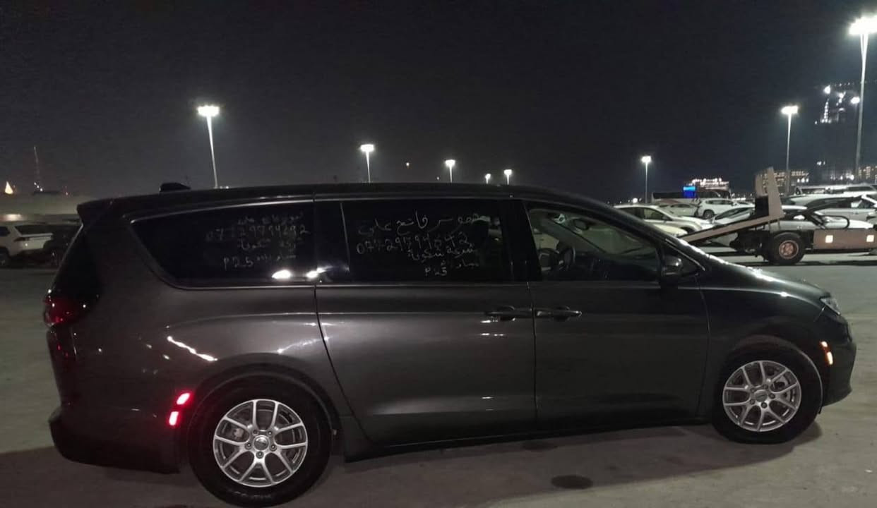 السلام عليكم 
كرايسلر باسيفيكا (تورنك L) 2023شهر ال 7 وارد خليجي.ماشية (46402الف.قابل للزيادة) الضرر كما موضح في الصوره الأجزاء المصبوغه الباب السلايت(مبدل ومصبوغ) وجاملغ الخلفي ونصف باب السكن وباقي السياره كلهه سليمة سنوية جديدة تنتهي بسنة ال2029 ورقم جديد سليمانية
مواصفات السياره
1-بصمة ودخول ذكي لجميع الأبواب والصندوگ
2-هاند بريك كهربائي
3-محرك 6 سلندر 3.6
4-تدفئة وتبريد للكشنات
5-رادار وحساسات خلفيه واماميه
6-بيبان السلايت تحكم من (السويج)فتح واغلاق
7- صندوك كهربائي يفتح وينسد من السويج
8-رادار امامي وخلفي بريك اوتماتيك مانع تصادم
9- كشان جلد VIP منفصلات 7 راكب
10- مانع انزلاق
11-كشن خزن حركات 2
12- لايتات شكل جديد
13-تبريد مركزي 3 قطع منفصل
14-تثبيت مسار
15-تنبيه الخروج عن المسار
16- تثبيت سرعه
17- تدفئه ستيرن
18- أشاير بالمري وهيترات
19-تشغيل عن بعد واطفاء أيضا
20- كير ماوس
21-منافذ شحن (USB)و(TIBC) لجميع الكشان خلفي وامامي
22-نضام مكالمات إجابة ورفض
23-اماكن تخزين تحت الكشان الخلفيه واسعه
السعر:(240$) وبيهه مجال للشراي مكان السياره السليمانية للتواصل على هاذ الرقم مكالمات وواتساب(0780257778)


**إذا كنت صاحب هذا الإعلان وتريد حذفه لأي سبب، رجاءا أرسل رسالة إلى الدعم الفني**