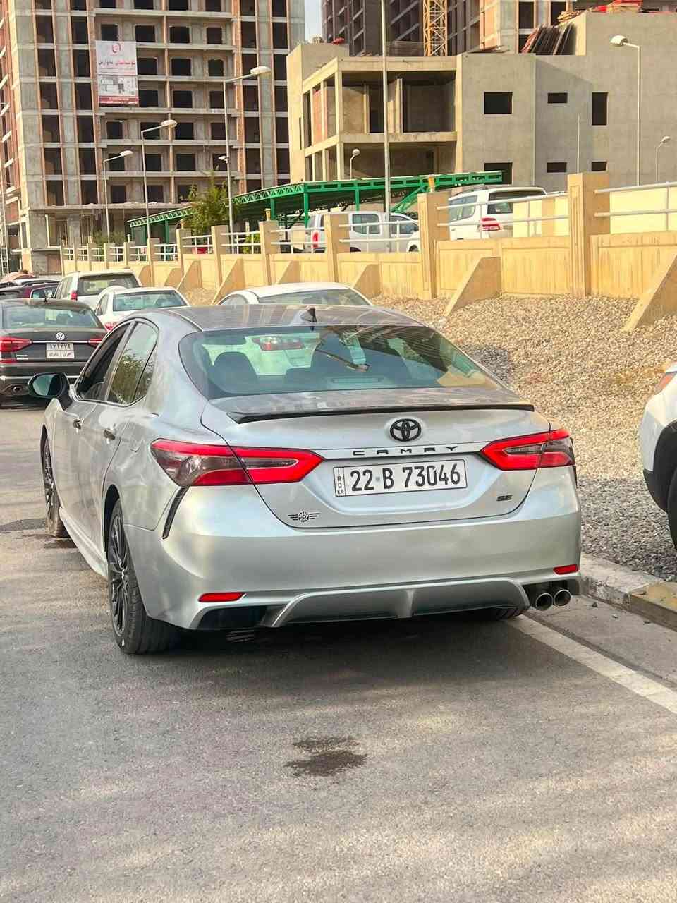 السلام عليكم
بيع مستعجل كامري 2020 ماشيه 140 ميل 

حيل نظيفه السياره ضرر 2 قطعه باب خلفي وجاملغ بدون ارباك بدون دواخل 

السعر 170 

***********

عنوان السياره اربيل
