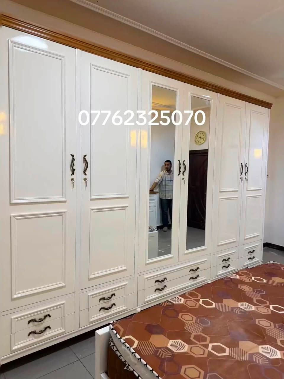 السلام عليكم متابعينا 
🔱غرف نوم -غرف اطفال -غرف شبابيه
✅الشغل حسب الطلب والقياس
✅نجاره عراقيه بتصميم تركي 
✅خدمه الشد والنقل مجانا داخل بغداد
✅العمل ثقيل داخل وخارج 5ملم 
✅توصيل جميع المحافضات 
📍بغداد الدوره مجاور جامعه كلكامش
📞***********
