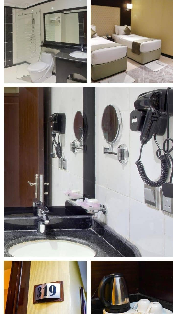 🔴🔴🔴فندقنة لعمرة النصف الأخير
700$ فقط 
فندق منى كونكورد 
المقاعد الآخيرة 
*********** 
***********
