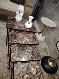 طاولات سيت • ٤ قطع • جديدة