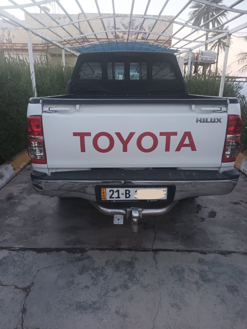 سلام عليكم

TOYOTA HILUX 2013 4X4
حجم محرك 2700
4 سلندر
سياره بدون ضرر 
ايرباك سليم
سياره رقم شمالي سليمانيه 
وكاله سيد نهرو
مواصفات
مرايات جانبيه كهربائيه
كامره
شاشه مع جميع المنافذ 
سياره اعتماديه وجاهزة من كلشي
للبيع - موقع ديالى بعقوبه
‎*********** واتساب
