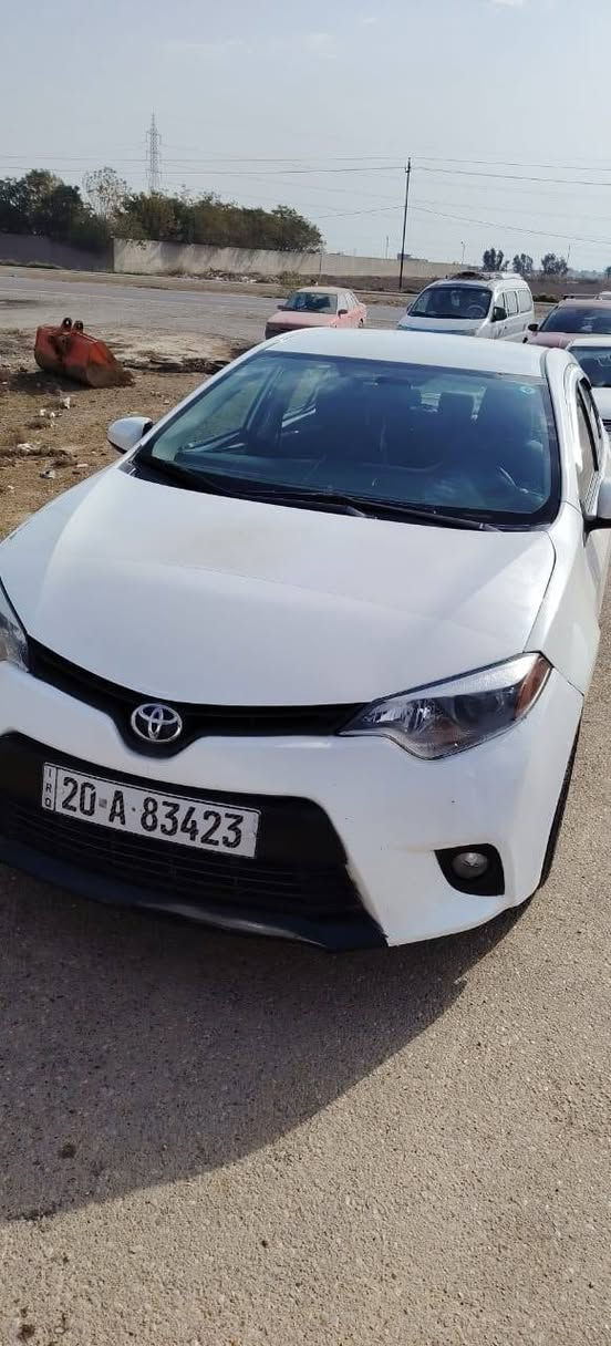 سلام عليكم شباب كورلا للبيع موديل 2016 سياره جاهزه من كل النواحي صدر تبريد تدفئه كهربائيات كلها بدون ايرباك حجر بيئه موجود سياره متعوب عليها المكان ديالى دور الزراعه السعر 122 وبيها مجال حك الجيه للمعلومات اكثر ***********
