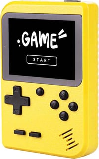 جهاز ألعاب محمول • ٤٠٠ لعبة • أصفر