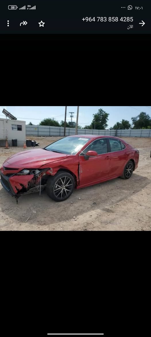 السلام عليكم اشتريت السياره على اساس هذا حادثها  بس من وصلت هاي الجهه كلها صبغ والبنيد صبغ والجاملغ الثاني
وبالسونار كلشي موضح 
والسياره تحمه دائما 
بيع او مراوس 
كامري 2024se كتاب شهداء 
بيع 160 وبيها مجال 
او مراوس اسويله وكاله  ويسويلي وكاله لمن تصير حره 
***********
مكاني ذي قار
