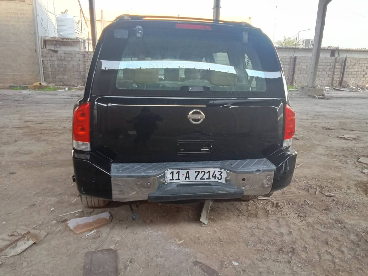 السلام عليكم للبيع نيسان ارماده موديل 2006 خليجيه فول مواصفات للاخير كفاله ضربه وتبديل فقط صبغ حزام اثر جراد مصورها فديو قبل صبغ كير محرك كفاله صدر كلش نضيف تخم تاير جديد مواصفات داخل جلد فتحه مري كهرباء اشاير ترحيب صندوك كهربائي لايتات وبلوجكتر زنون منضومه غاز أكبر حجم رقم بغداد نكليزي بسمي هزه جديده داخل جديد السعر 98 شرط سياره احلا من صور الاستفسار اتصال او مراسله خاص *********** مكاني بغداد
