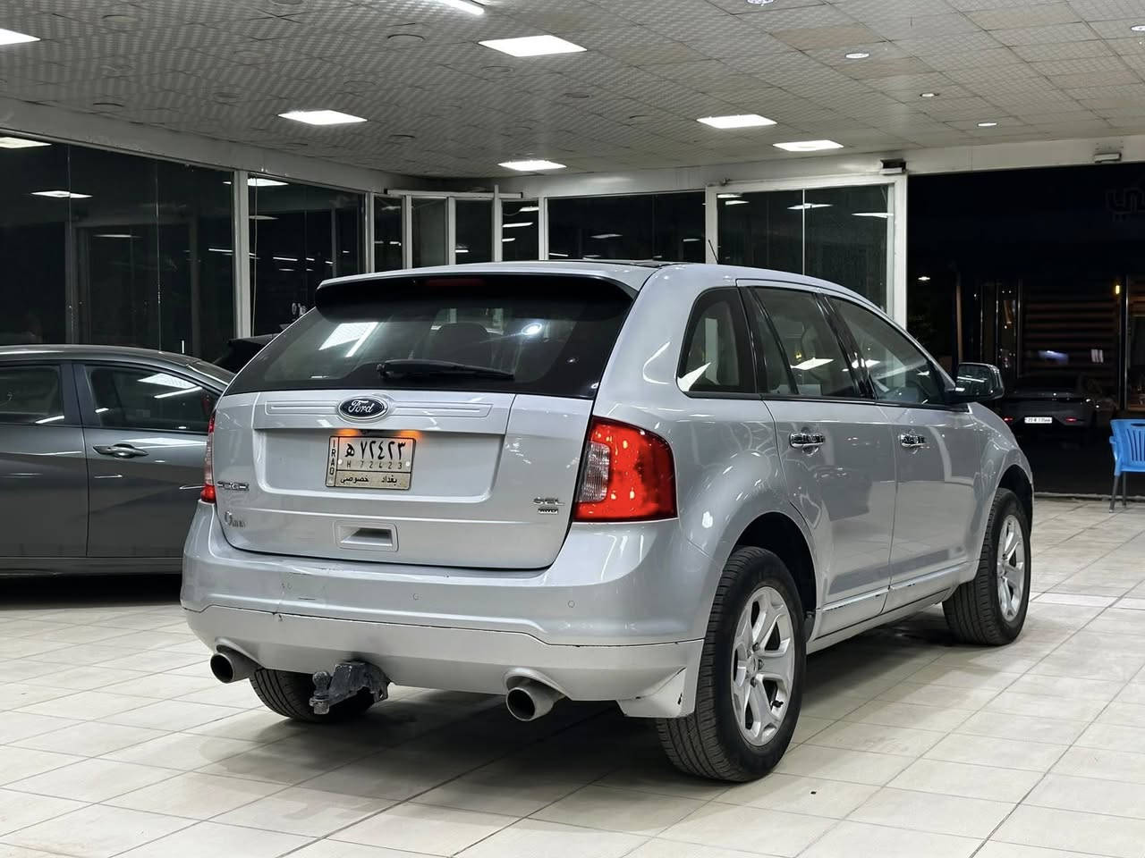 السلام عليكم ورحمة الله وبركاته. 
#معرض_ابن_شعبان_لتجارة_السيارات.
✅اسم السيارة :   FORD 
✅الفئة :  EDGE
✅الموديل :  2012
✅رقم السيارة :  بغداد تحويل باسم الزبون 
✅عداد المسافة :  KM205 
✅الضرر :  خليجي وكالة كفالة 
FORD EDGE 2012✅
‎رقم بغداد✅
‎محرك V6  3500✅
‎مواصفات : SEL✅ 
‎بانوراما✅
‎شاشه كبيره   ✅
✅ضبط سرعة
✅تدفئة مقاعد
✅تحكم كشنات أمامي كهربائي 
✅تخم تايرات جديد
‎داخل اسود جلد ✅
‎اضائه داخل 7 الوان متغير✅
✅السعر المطلوب 148 ورقه
☎️‏ ***********
 ***********📱
🔴العنوان:النجف الاشرف-
🔴المدينة المائية-
🔴مقابيل حي الجامعة-
