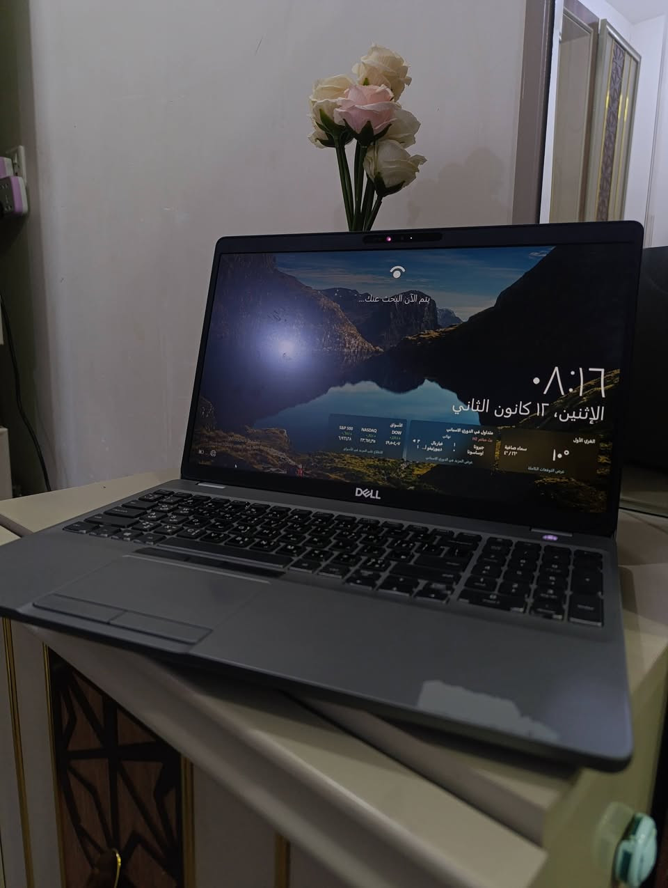 dell precision 
Core i7 الجيل العاشر 
بقية المواصفات داخل الصور 
المكان النجف الأشرف 
للتواصل عبر الاتصال والواتساب فقط 
*********** 
السعر 🌿٧٠٠ سبعمئة ألف 
ملاحظات:-
1- شاشة اللابتوب ليست لمس
2- اللابتوب ليس قلاب
3- البطارية (بلاد)تدوم لنصف ساعة فقط لذا تحتاج لتبديل 
4- ملحقات اللابتوب فقط شاحنته

