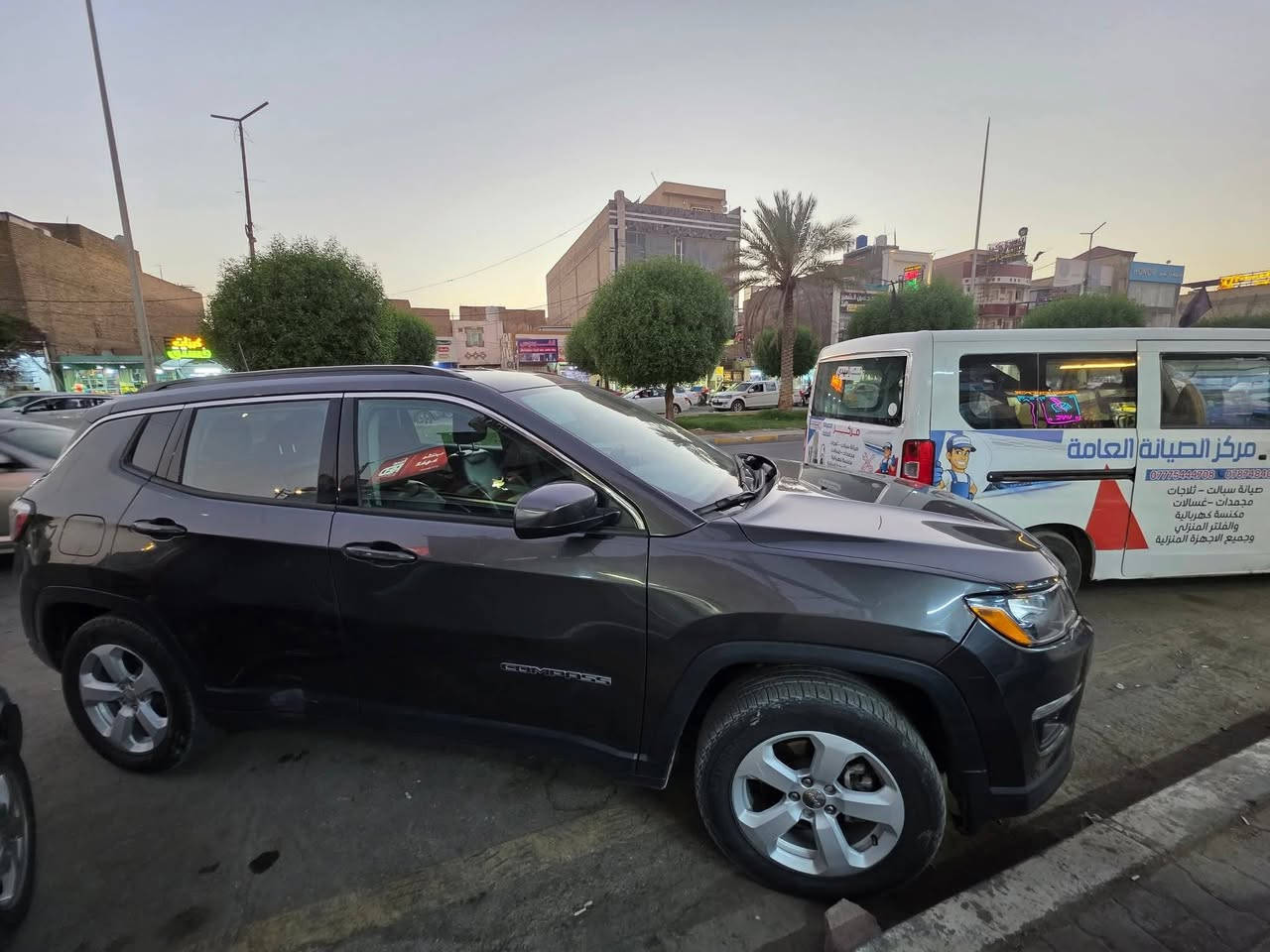 جيب كومباس ٢٠٢٠
الابواب بصمه 
ويل كب 
بلاجكتور 
كشنات هيتر 
ستيرن هيتر
شاشه كبير 
كشن جلد و مخمل
دبل اكسل اربع  نضام
Auto 
Snow
Sand
Mud
تبريد مناخين وقطعتين
اتو ستوپ
بريك بصمه 
Usb 
Aux
Bt
تحكمات سترين فول 
تحديد سرعه 
بصمه 
تشغيل عن بعد 
ماشيه 81 الف وقابل للزيادة
سعر  135 ورقه 
الحادث خلفي خفيف صور الحادث مرفقه مع الصور
البجم كبس 
الايرباكات كلها سليمه
مكان السياره كربلاء 
***********
