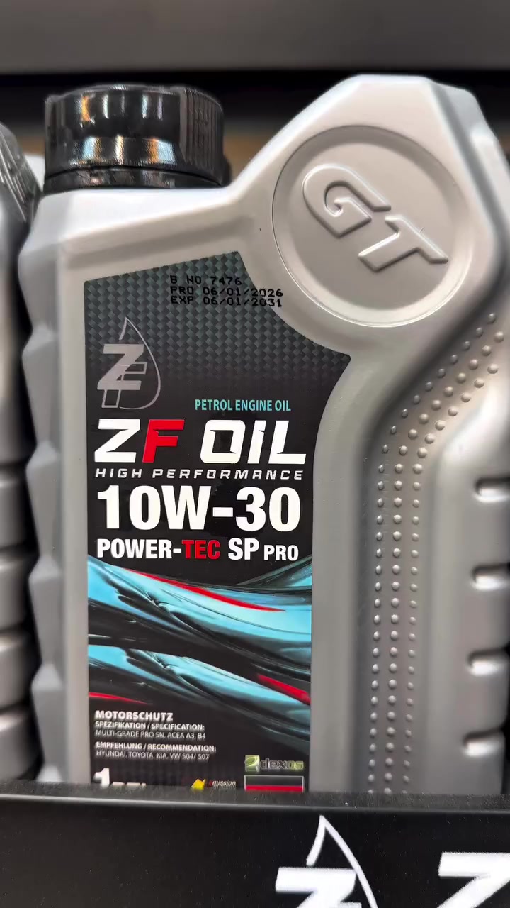 الان من zfoil توفر 10w30 بسعة 1 لتر


**إذا كنت صاحب هذا الإعلان وتريد حذفه لأي سبب، رجاءا أرسل رسالة إلى الدعم الفني**