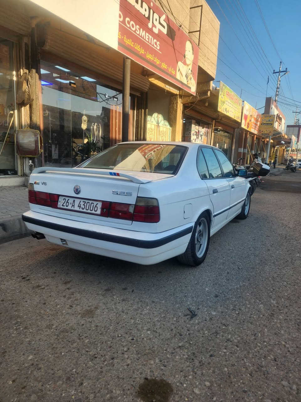 للبيع بدون مراوس 

بي ام موديل 1991

كير عادي جديد

مكينه مسكر عدله جديده 

صدر امامي خلفي جديد 

نوزلات جدد بلكات جدد باتري جديد 

كشنات جلد +كهرباء 

شاشه بلوتوث 

السياره جاهزه مابيها نقص 

السعر 51وبيها مجال 

العنوان صلاح الدين قضاء بلد 

***********
