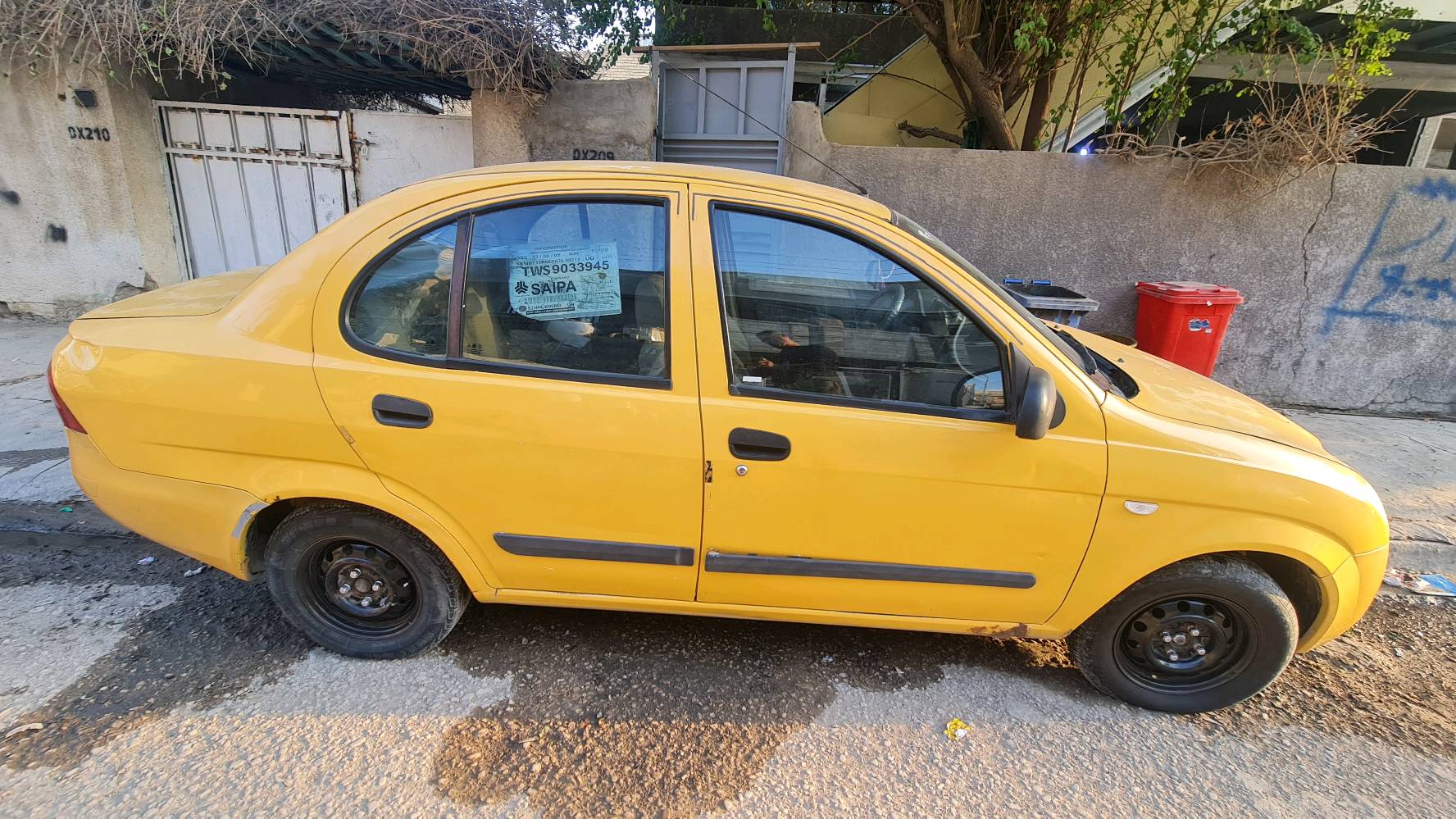 طيبة كفالة عامة من الصبغ والخياسوالضربة  تبريد ثلج تخم تاير كوري جاهزة من كل شي مكاني الدورة ابو دشير رقمي *********** 